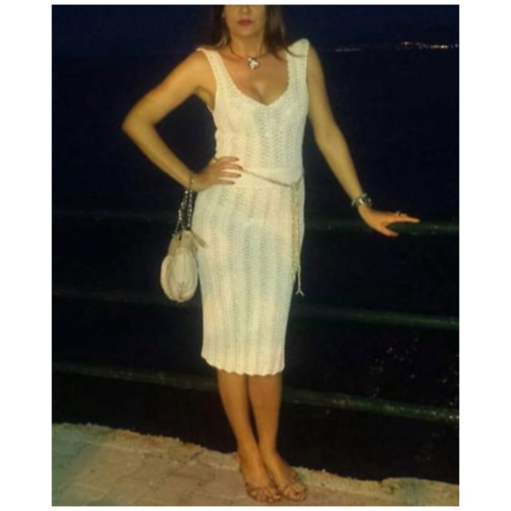 VINTAGE HANDMADE CROCHET DRESS